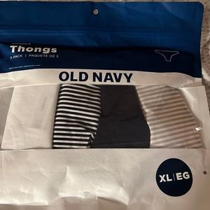 SOLD Old navy thongs pack of 4